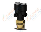 SMC KQ2U06-02AS-X35 fitting, branch y, KQ2 FITTING (sold in packages of 10; price is per piece)