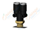SMC KQ2U06-U01A-X35 fitting, branch y, KQ2(UNI) ONE TOUCH UNIFIT (sold in packages of 10; price is per piece)