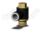 SMC KQ2V06-U01A-X35 fitting, uni male elbow, KQ2(UNI) ONE TOUCH UNIFIT (sold in packages of 10; price is per piece)