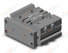 SMC MGPM16-10Z-M9BWSC cyl, compact guide, slide brg, MGP COMPACT GUIDE CYLINDER