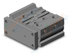 SMC MGPM25-25Z-M9PL 25mm mgp slide bearing, MGP COMPACT GUIDE CYLINDER