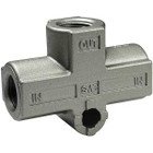 SMC F-VR1220-02 shuttle valve w/o fitting, VR CHECK VALVE***