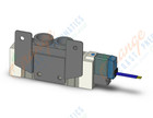 SMC SY7120-3GZ-02N-F2 valve, sgl sol, body pt (ac), SY7000 SOL/VALVE, RUBBER SEAL***