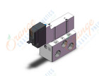 SMC 10-SY3140R-5MZD-01 valve, sgl sol, base mt, cl rm, SY3000 SOL/VALVE, RUBBER SEAL***