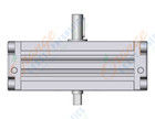 SMC CDRA1BW63-190Z 63mm cra dbl-act auto-sw, CRA ROTARY ACTUATOR