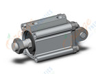 SMC CQ2D40-35DCMZ 40mm cq2-z double-acting, CQ2-Z COMPACT CYLINDER