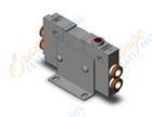 SMC VQ1000-FPG-N7N7-FN perfect check block, VQ1000/VQ20/VQ30 VALVE***