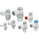 SMC AS2201F-01-04SA-X214 flow control w/fitting, FLOW CONTROL W/FITTING***