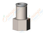 SMC KQ2F08-02N kq2 8mm, KQ2 FITTING (sold in packages of 10; price is per piece)