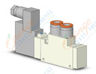 SMC VQZ3120-5YZ1-N11 valve, body ported, din (dc), VQZ3000 VALVE, SOL 4/5-PORT***
