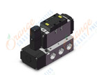 SMC VFR5100-3FZ-06T valve sgl plugin base mt, VFR5000 SOL VALVE 4/5 PORT