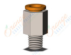 SMC KQ2H07-33N kq2 1/4, KQ2 FITTING (sold in packages of 10; price is per piece)