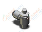 SMC AS2201-02-F06 flow control w/fitting, AS FLOW CONTROL***