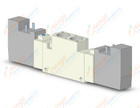 SMC VQZ3221-5YOW1-02F-Q vqz3000 body port (1/4 pt), VQZ3000 VALVE, SOL 4/5-PORT