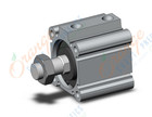 SMC CDQ2A40TN-10DCMZ 40mm cq2-z dbl-act auto-sw, CQ2-Z COMPACT CYLINDER