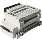 SMC VV5Q11-06N7FU2-DR mfld, plug-in, vq1000, VV5Q* MANIFOLD VQ 4/5 PORT