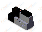 SMC VFS2100-5FZA-B01T valve sgl plug-in base mt, VFS2000 SOL VALVE 4/5 PORT***