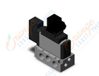 SMC VFS3110R-6DZ-03T valve sgl non plugin base mt, VFS3000 SOL VALVE 4/5 PORT