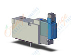 SMC SYJ5143-5MN valve, sgl sol, base mt (dc), SYJ5000 SOLENOID VALVE 5/PORT***