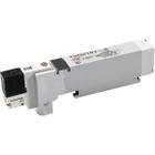 SMC VQ2200-5EB1 valve, dbl sol, plug-in (dc), VQ2 SOL VALVE 4 WAY