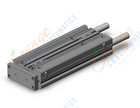 SMC MGPM16-125Z-M9PWL 16mm mgp slide bearing, MGP COMPACT GUIDE CYLINDER