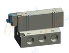 SMC SY9140R-5LOZ-03T valve, sgl sol, SY7000 SOL/VALVE, RUBBER SEAL***