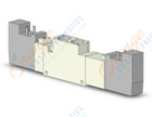 SMC VQZ3321-3YOW1-02F-Q vqz3000 body port (1/4 pt), VQZ3000 VALVE, SOL 4/5-PORT