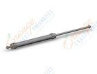 SMC CM2WB25-200Z cyl, rnd body, dbl rod, CM2/CM3 ROUND BODY CYLINDER***