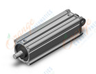 SMC CDQ2D100TN-300DCMZ 100mm cq2-z dbl-act auto-sw, CQ2-Z COMPACT CYLINDER