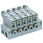 SMC VV3QZ15-05M5C manifold, VV3QZ* MANIFOLD VQZ 3-PORT***