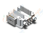 SMC SS5Y7-10F1-03BS-N11 new sy5000 mfld, fitting LESS THAN 1/4, NEW SY5000 MFLD