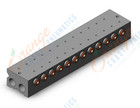 SMC VV3QZ25-12C4C vv3qz* built in fitting LESS THAN 1/4, VV3QZ* MANIFOLD VQZ 3-PORT