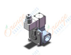 SMC VXD252MZ2AB valve, media, VXD/VXZ 2-WAY MEDIA VALVE