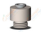 SMC KQ2S06-G02N fitting, male conn w/hex hole, KQ2 FITTING (sold in packages of 10; price is per piece)