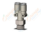 SMC KQ2U06-U02N fitting, branch y , unifit, KQ2(UNI) ONE TOUCH UNIFIT (sold in packages of 10; price is per piece)
