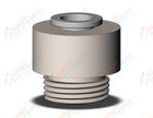 SMC KQ2S08-03NP fitting, male conn w/ hex hole, KQ2 FITTING (sold in packages of 10; price is per piece)