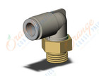 SMC KQ2L06-G01A fitting, male elbow, KQ2 FITTING (sold in packages of 10; price is per piece)