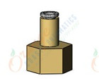 SMC KQ2F06-G03A fitting, female connector, KQ2 FITTING (sold in packages of 10; price is per piece)