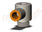 SMC KQ2VS11-36NP fitting, hex hd uni male elbow, KQ2 FITTING (sold in packages of 10; price is per piece)