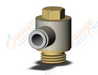 SMC KQ2V06-G02A fitting, uni male elbow, KQ2 FITTING (sold in packages of 10; price is per piece)