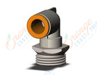 SMC KQ2L09-U03N fitting, union elbow, KQ2(UNI) ONE TOUCH UNIFIT (sold in packages of 10; price is per piece)