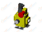 SMC AVL5000-N10G-5DZ-R valve, soft start w/lock-out, AVL SOFT START LOCK-OUT VALVE