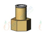 SMC KQ2F12-G04A fitting, female connector, KQ2 FITTING (sold in packages of 10; price is per piece)