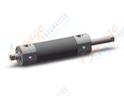 SMC CDG1WBN20-25FZ cyl, air, d/act, d/rod, CG/CG3 ROUND BODY CYLINDER