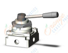 SMC VH411-N03-L hand valve, VH HAND VALVE