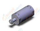 SMC CDBG1BA100-75-HN base cylinder, CBG1 END LOCK CYLINDER