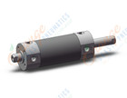 SMC CDG1WBN32-25FZ cyl, air, d/act, d/rod, CG/CG3 ROUND BODY CYLINDER