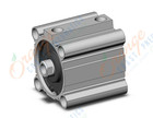 SMC CDQ2B80TN-45DZ cylinder, CQ2-Z COMPACT CYLINDER