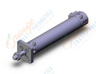 SMC CDBG1FA25-100-HN cylinder, CBG1 END LOCK CYLINDER