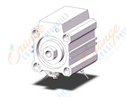 SMC CDQP2B40-20DC-M9BVL cyl, compact,axial piping,a-sw, CQ2 COMPACT CYLINDER